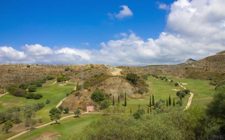 Vista a campo de golf - Colina del Paraíso