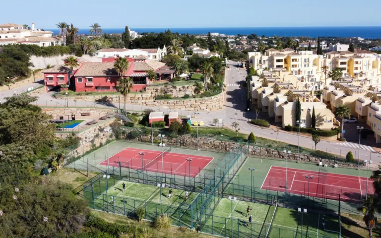 Vista panorámica del complejo - Colina del Paraíso