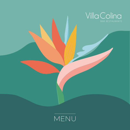 Villa Colina 2025 menu