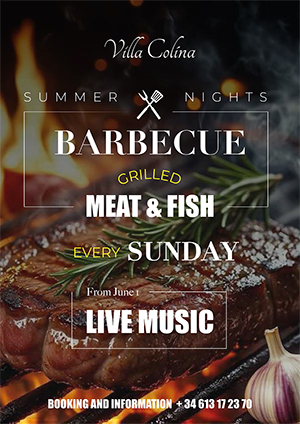 Barbecue nights every Sunday from June 1st